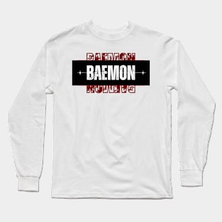 Batter Up Babymonster Long Sleeve T-Shirt